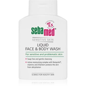 Sebamed Wash lotiune delicata pentru spalarea fetei si a corpului pentru piele sensibila 200 ml