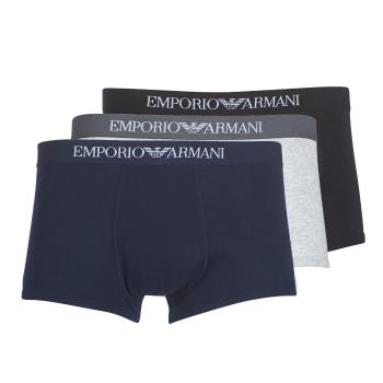 Emporio Armani  CC722-PACK DE 3  Boxerky Čierna