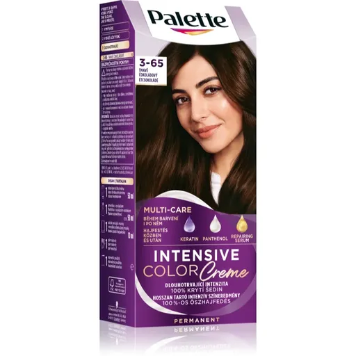 Schwarzkopf Palette Intensive Color Creme Culoare permanenta pentru par culoare 3-65 (W2) Dark Chocolate 1 buc