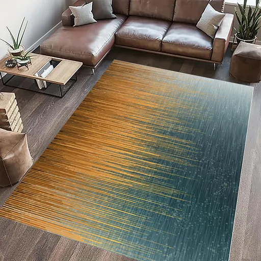 Covor cu print, Fushion, Heinner, 160x230 cm, poliester, multicolor