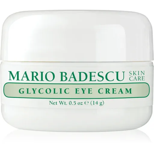Mario Badescu Glycolic Eye Cream cremă hidratantă anti-rid cu acid glicoliccremă hidratantă anti-rid cu acid glicolic zona ochilor 14 g