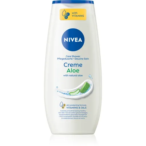 NIVEA Creme Aloe gel calmant pentru dus 250 ml