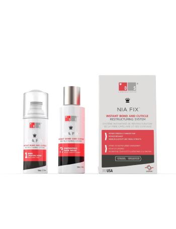 DS Laboratories Set cadou pentru păr deteriorat Nia Fix (Restructuring System) 150 ml