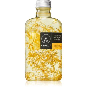 Angelic Cuvée Calendula & Lemon balm ulei pentru corp pentru luminozitate si hidratare 200 ml