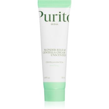 Purito Wonder Releaf Centella Cream Unscented crema regeneratoare pentru netezirea pielii 50 ml