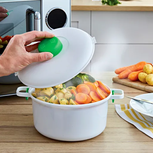 Oală sub presiune cu microunde