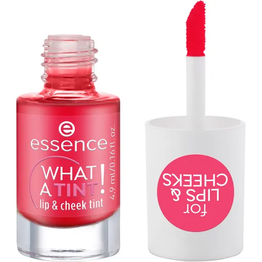 essence Nuanță pentru buze și obraji What a Tint! (Lip & Cheek Tint) 4,9 ml 02 Coral Sunset