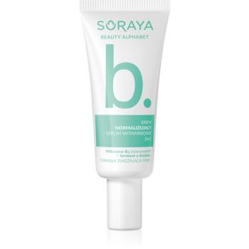 Soraya Beauty Alphabet ser crema pentru reglarea cantitatii de sebum. 30 ml