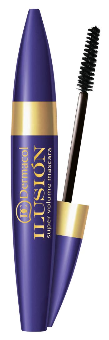 Dermacol Mascara de volum Ilusión (Super Volume Mascara) 11 ml Black