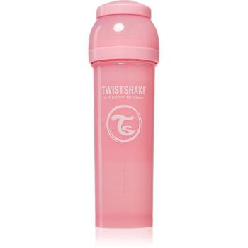 Twistshake Anti-Colic TwistFlow biberon pentru sugari Pink 4 m+ 330 ml