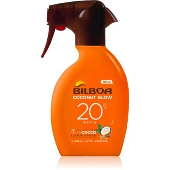 Bilboa Coconut Glow spray solar SPF 20 200 ml