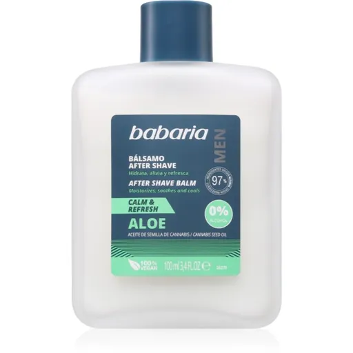 Babaria Aloe Vera balsam după bărbierit cu aloe vera 100 ml