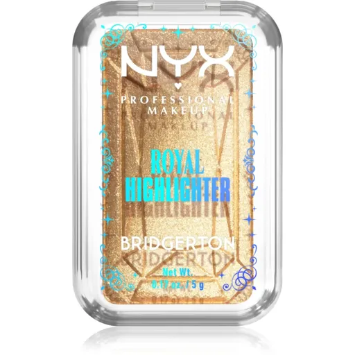 NYX Professional Makeup Bridgerton Royal Highlighter iluminator culoare 02 Light Gold 5 g