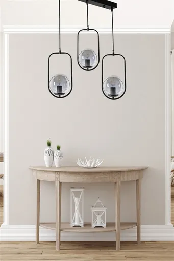 Lustra, Opviq, 846STL2885, Negru