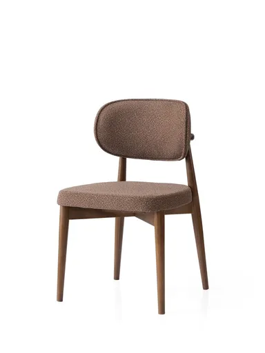 Scaun, Hanah Home, Mateo, 55x75x50 cm, Maro