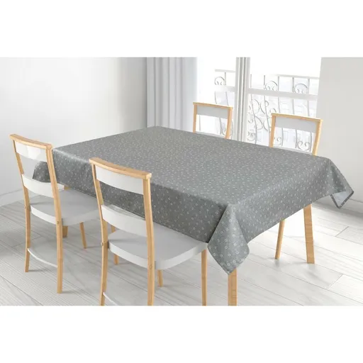 Față de masă Bellatex Adéla Floare gri ,120 x 140 cm, 120 x 140 cm