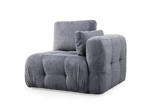 Fotoliu, Atelier del Sofa, 560ARE4118, Lemn de fag / PAL, Gri