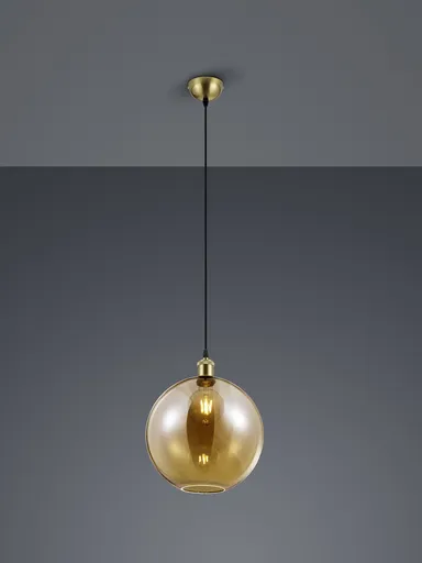 Lustra Dino, RL, 30x150 cm, 28W, 1x E27, metal, bronz antic