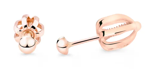 Cutie Jewellery Cercei din aur roz Z5003-30-X-4