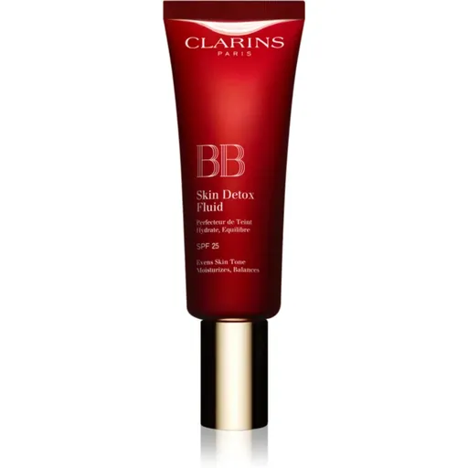 Clarins BB Skin Detox Fluid crema hidratanta BB SPF 25 culoare 01 Light 45 ml