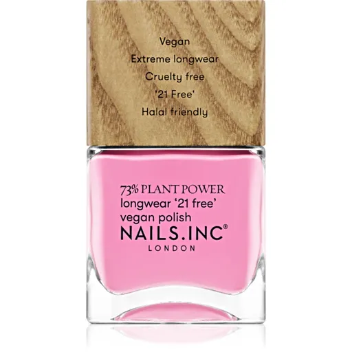 Nails Inc. Plant Power lac de unghii cu rezistenta indelungata culoare Detox On Repeat 14 ml