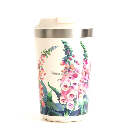 Cană termos Chilly's Bottles - Foxgloves 340ml, Emma Bridgewater/Ediție originală