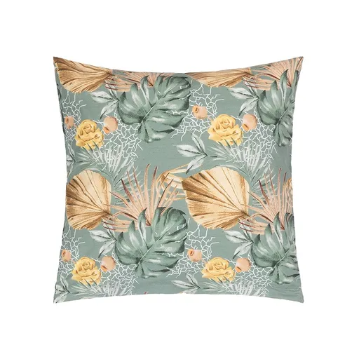 Bellatex Pernă Adéla Monstera, trandafir galben,40 x 40 cm