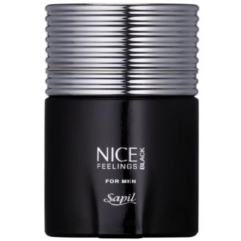 Sapil Nice Feelings Black Eau de Toilette pentru bărbați 75 ml