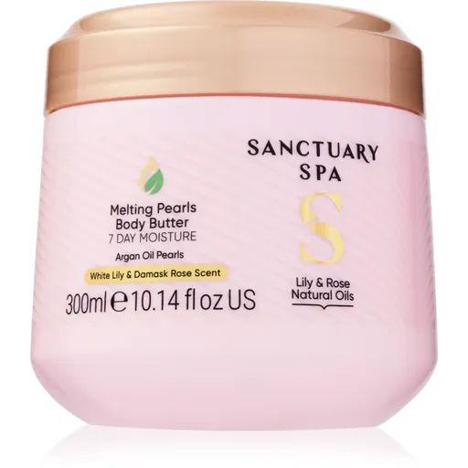 Sanctuary Spa Lily & Rose Natural Oils unt de corp intens hidratant 300 ml