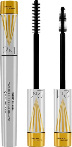 Max Factor Rimel pentru volum și alungire Masterpiece 2 in 1 Lash Wow (Mascara) 7 ml Black