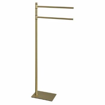 GEDY TR3188 Suport Trilly cu suport pentruprosoape, pătrat, auriu mat