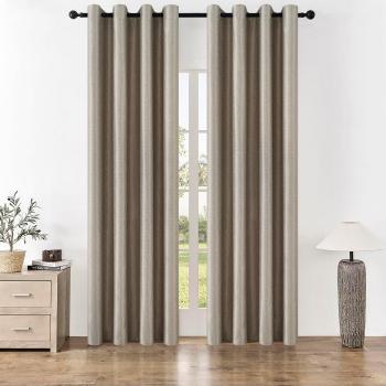 Draperie blackout 4Home Stripe bej , 150 x 250 cm, bej