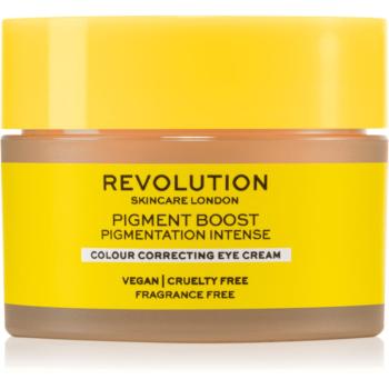 Revolution Skincare Boost Pigment cremă de ochi corectoare pentru cearcăne și riduri 15 ml