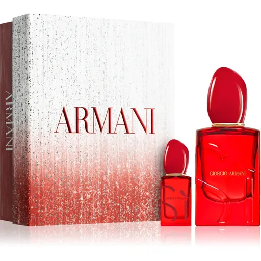 Armani Sì Passione Red Musk set cadou pentru femei
