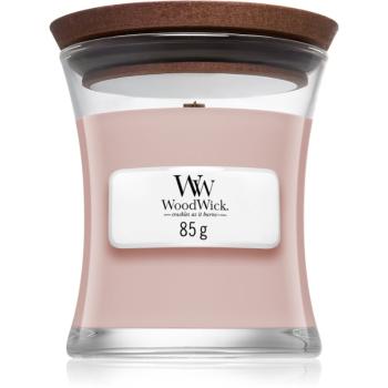 Woodwick Rosewood lumânare parfumată cu fitil din lemn 85 g