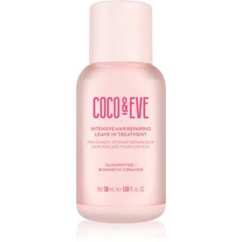 Coco & Eve Sweet Repair Intensive Hair Repairing Leave-in Treatment balsam pentru regenerarea părului pentru par deteriorat si vopsit 50 ml