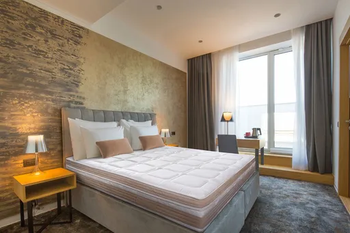 Saltea ortopedica, Benelux, Pocket Memory Latex, 140x200 cm, H 34 cm