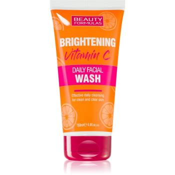 Beauty Formulas Vitamin C gel de curățare, cu efect de iluminare cu vitamina C 150 ml