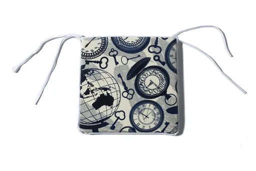 Perna pentru scaun, Hanah Home, Kare 2, 45x45x2.5 cm, Silicon, Multicolor