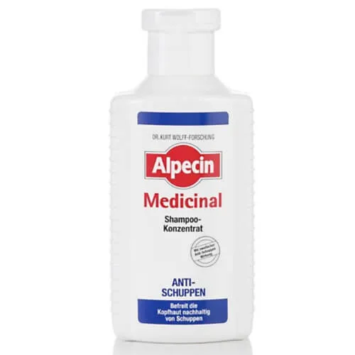 Alpecin Șampon anti-mătreață (Medicinal Shampoo Concentrate Anti-Dandruff) 200 ml