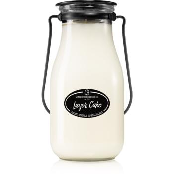 Milkhouse Candle Co. Creamery Layer Cake lumânare parfumată Milkbottle 397 g