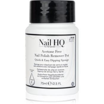 Nail HQ Acetone Free dizolvant pentru oja fara acetona 75 ml