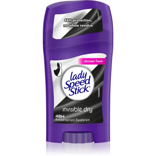 Lady Speed Stick Invisible Dry antiperspirant puternic impotriva petelor galbene 40 g