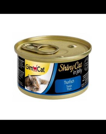 GIMCAT Shiny Cat Tuna in Jelly 70 g ton in aspic, hrana umeda pisica