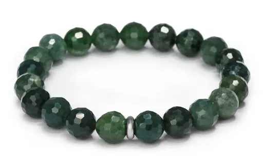 Agato Brățară cu mărgele de agat MINK149/17