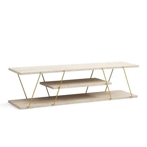 Măsuță TV Canaz Gold, auriu