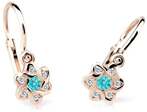 Cutie Jewellery Cercei pentru copii C2149-10-X-4 verde deschis