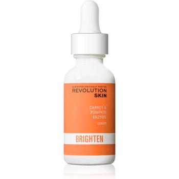 Revolution Skincare Brighten Carrot & Pumpkin Enzyme ser regenerant si iluminator 30 ml