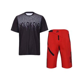 
                         Tricoul și pantalonii de ciclism MTB - FORCE MTB 
                