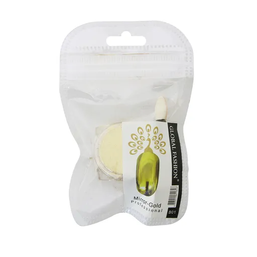 Pigment Unghii, Mirror Gold B01